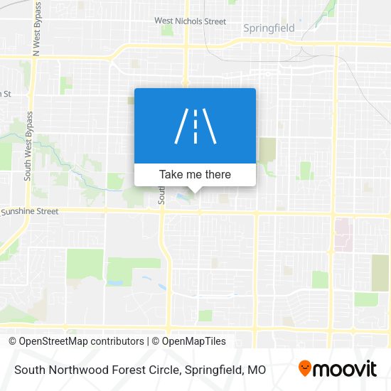 South Northwood Forest Circle map