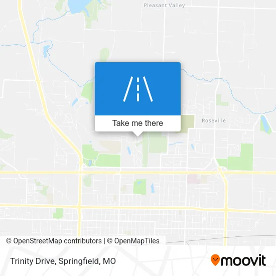 Trinity Drive map