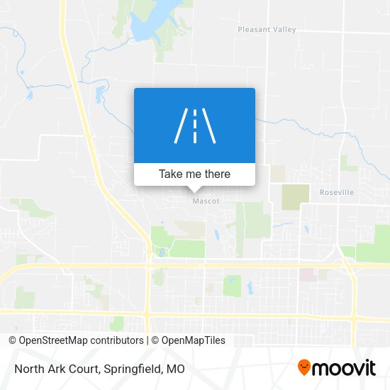 North Ark Court map