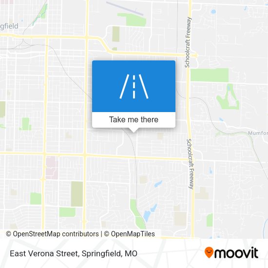 East Verona Street map