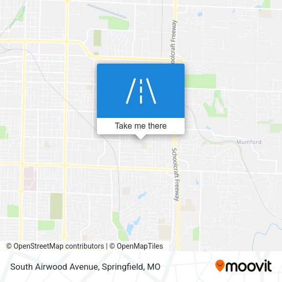 Mapa de South Airwood Avenue