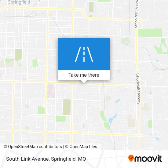 South Link Avenue map