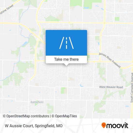 Mapa de W Aussie Court