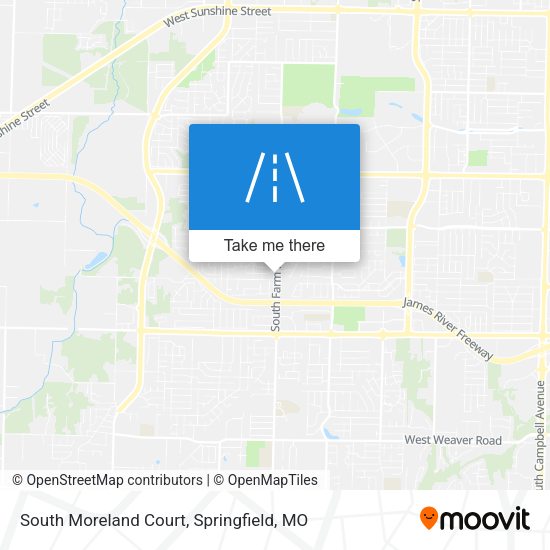 South Moreland Court map