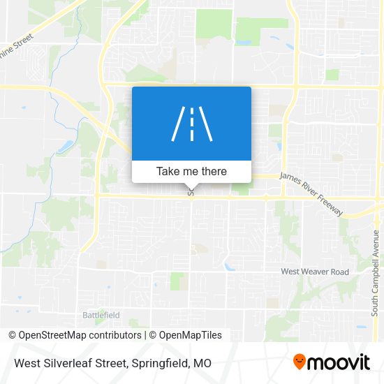 Mapa de West Silverleaf Street
