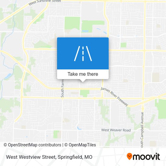 West Westview Street map