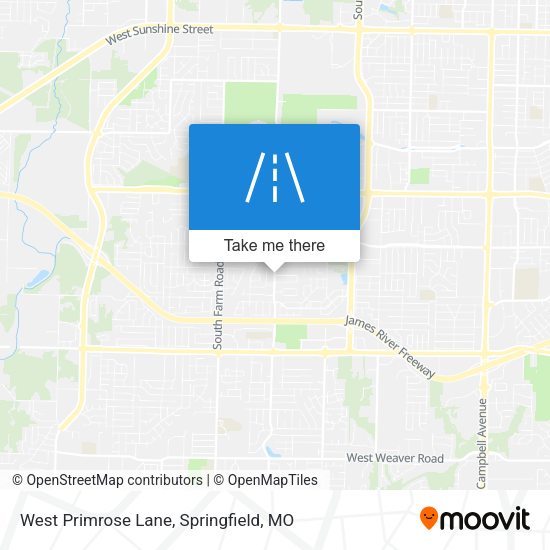 Mapa de West Primrose Lane