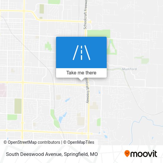 Mapa de South Deeswood Avenue