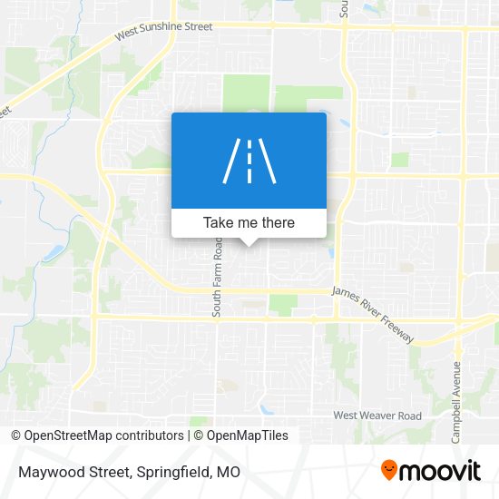 Mapa de Maywood Street