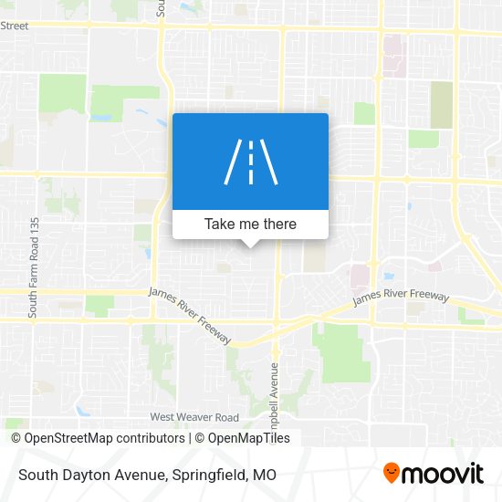 South Dayton Avenue map