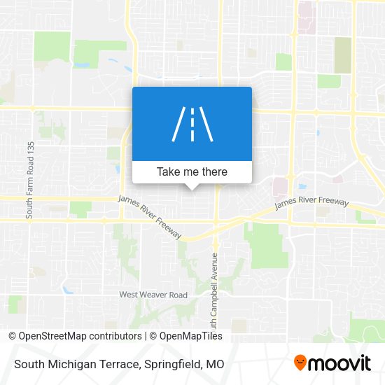 Mapa de South Michigan Terrace