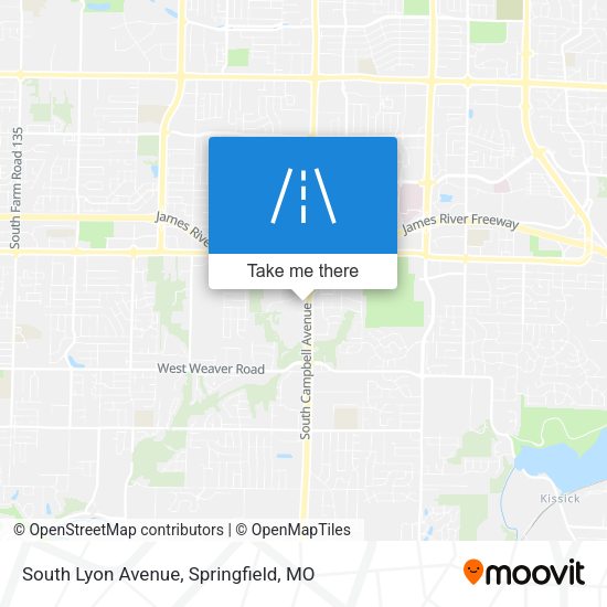 Mapa de South Lyon Avenue
