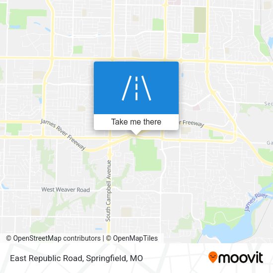 Mapa de East Republic Road