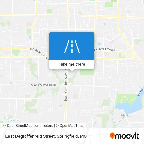 Mapa de East Degraffenreid Street