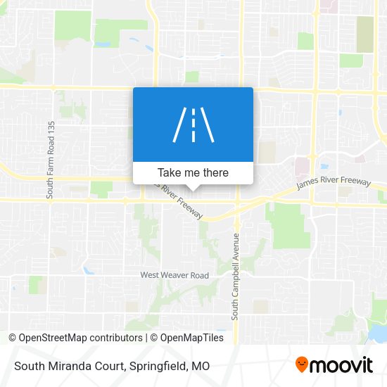 South Miranda Court map