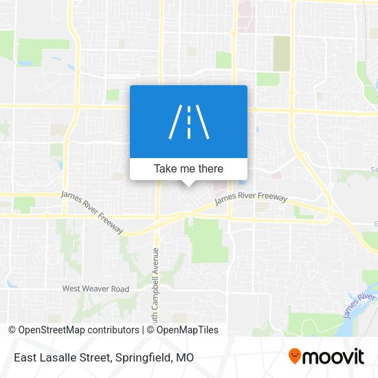 East Lasalle Street map