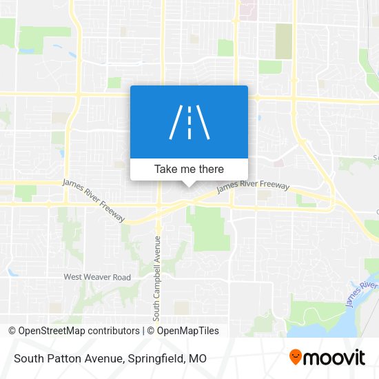 Mapa de South Patton Avenue