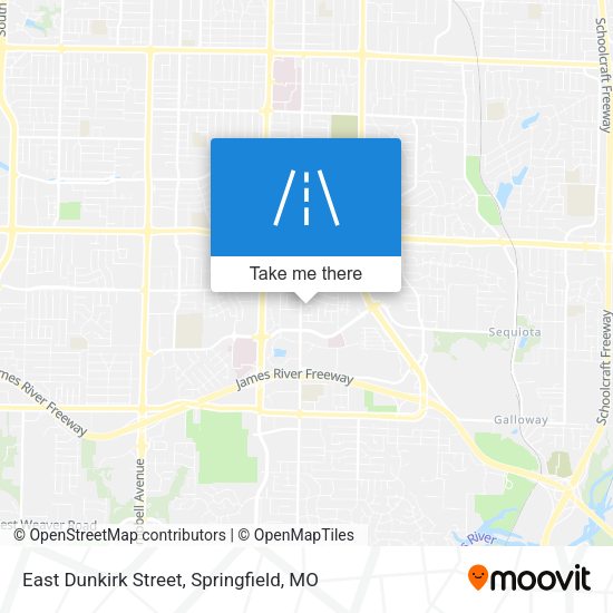 East Dunkirk Street map