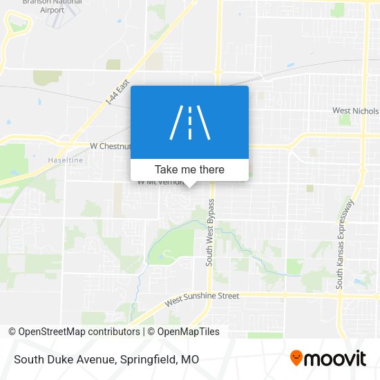 Mapa de South Duke Avenue