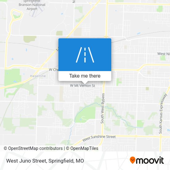 Mapa de West Juno Street