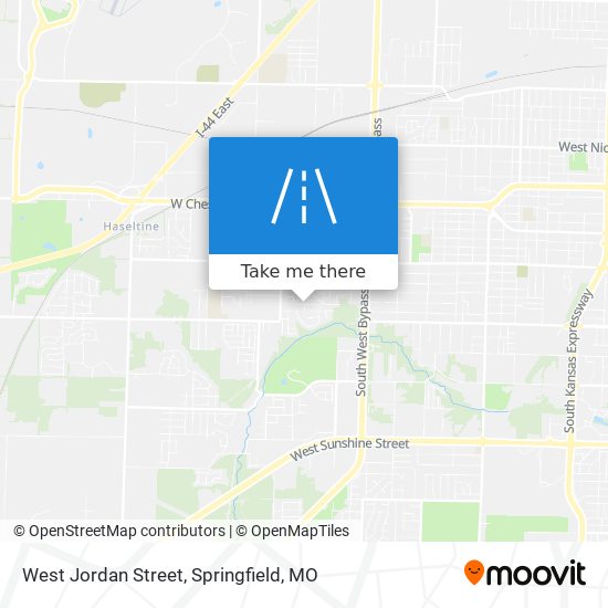 West Jordan Street map