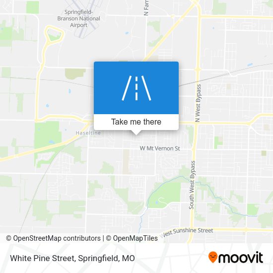 Mapa de White Pine Street
