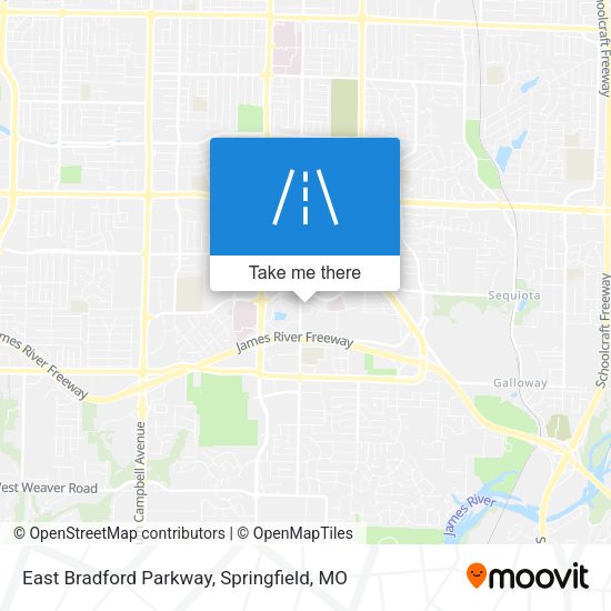 Mapa de East Bradford Parkway