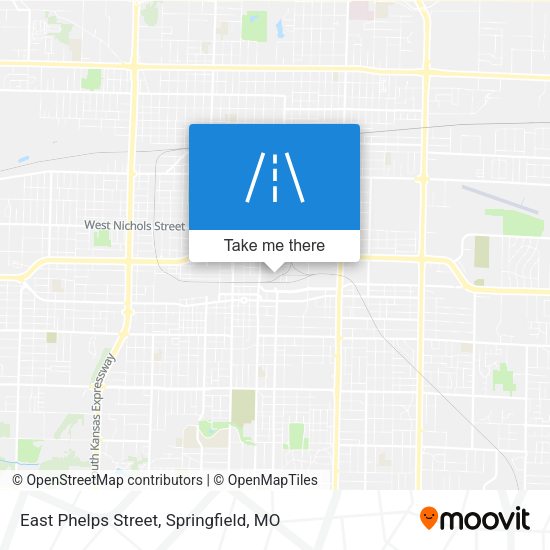 East Phelps Street map