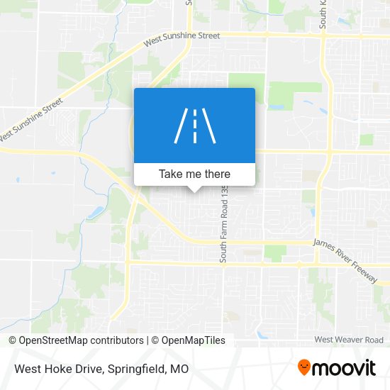 Mapa de West Hoke Drive