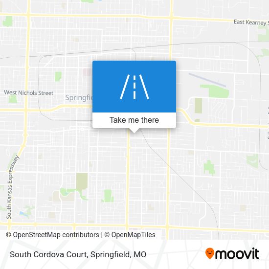 South Cordova Court map