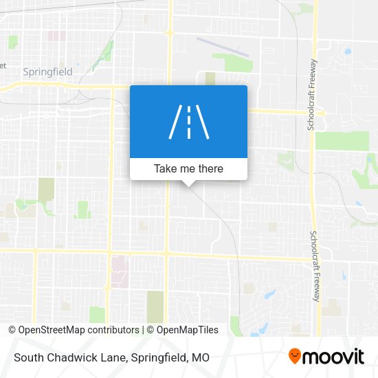 South Chadwick Lane map