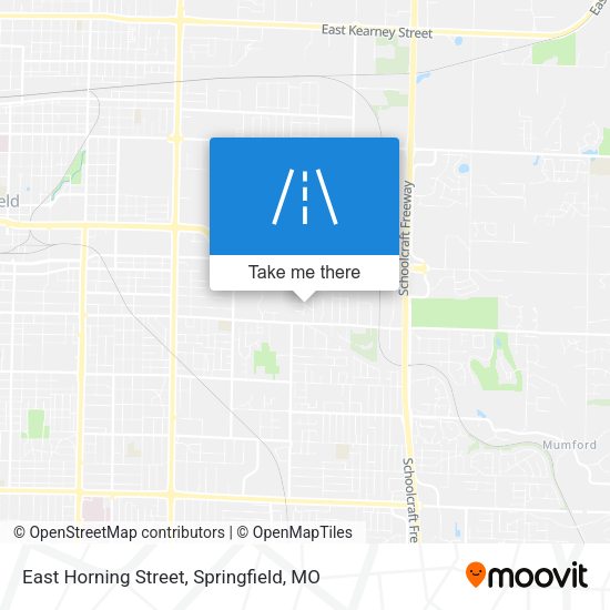 East Horning Street map