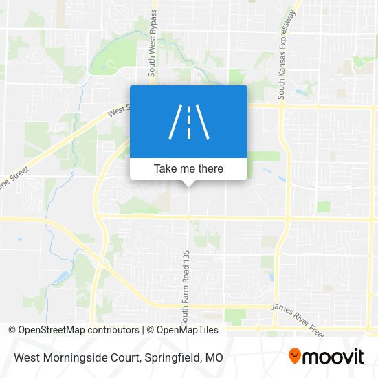 West Morningside Court map