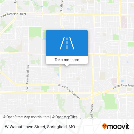 Mapa de W Walnut Lawn Street