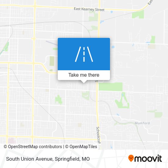 Mapa de South Union Avenue