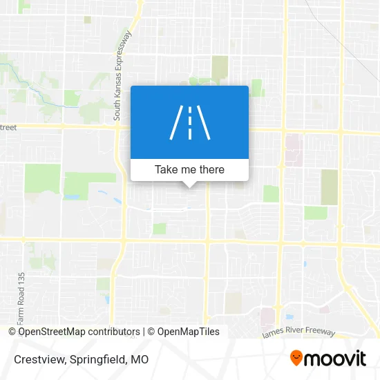 Crestview map