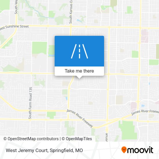West Jeremy Court map