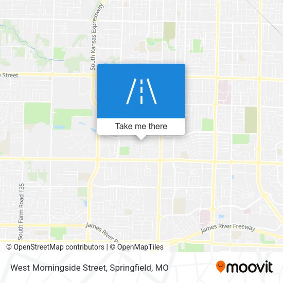 Mapa de West Morningside Street