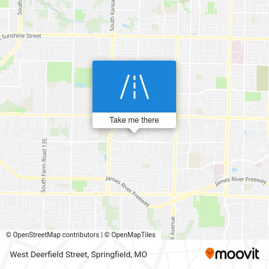 West Deerfield Street map