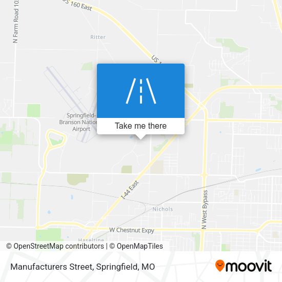 Manufacturers Street map
