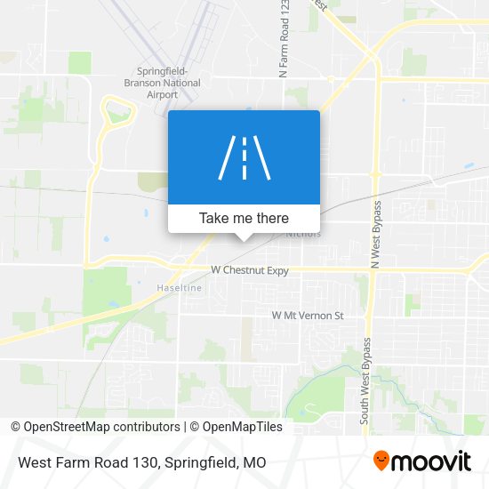 West Farm Road 130 map