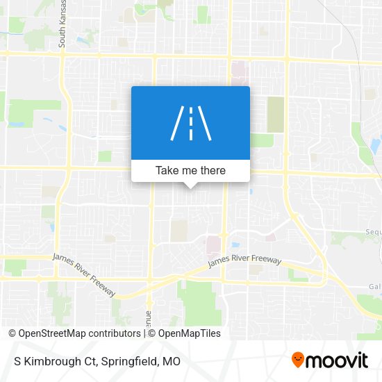 S Kimbrough Ct map