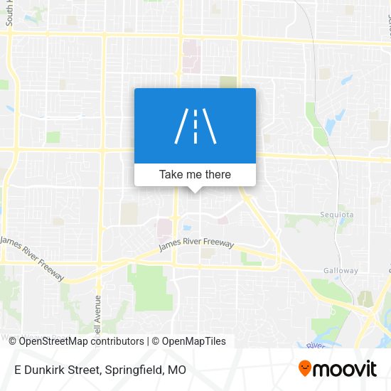Mapa de E Dunkirk Street