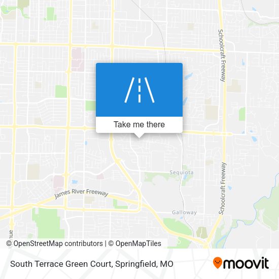 Mapa de South Terrace Green Court