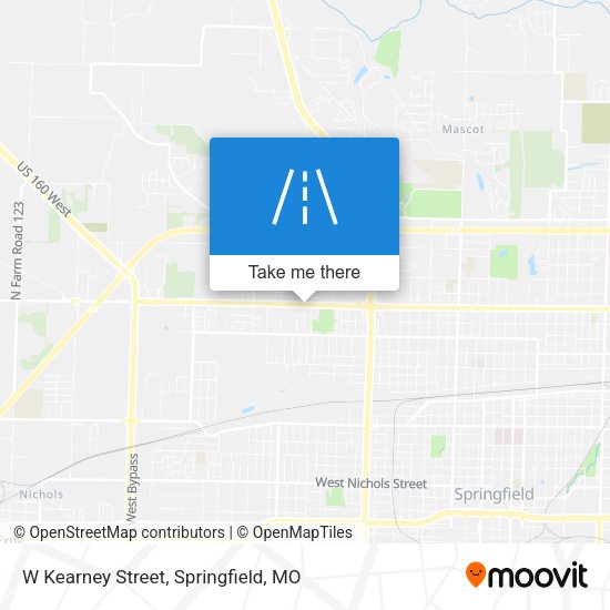 Mapa de W Kearney Street