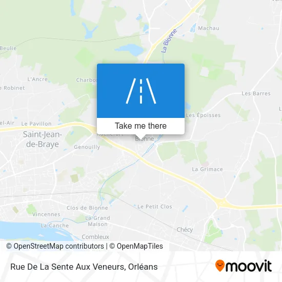 Rue De La Sente Aux Veneurs map