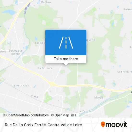 Rue De La Croix Ferrée map