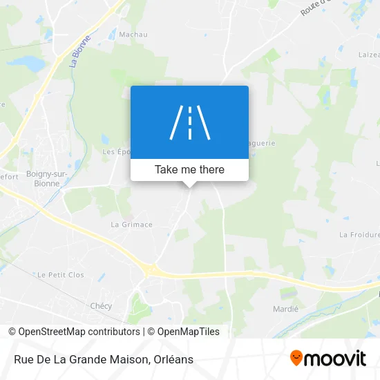 Rue De La Grande Maison map