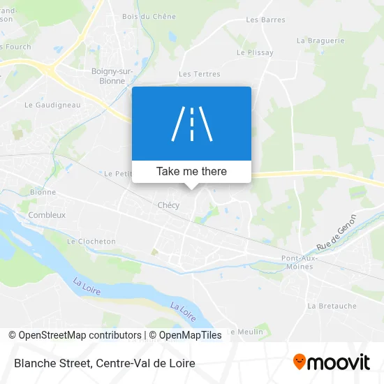 Rue Blanche map