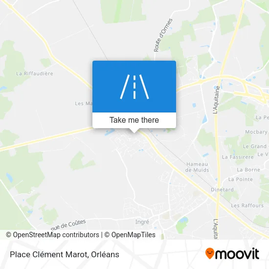 Place Clément Marot map